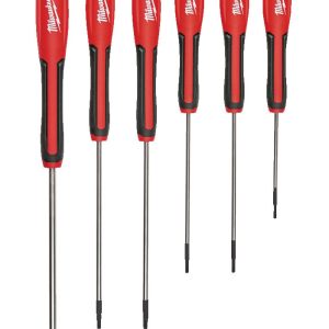 Set 6 surubelnite de precizie Torx Milwaukee