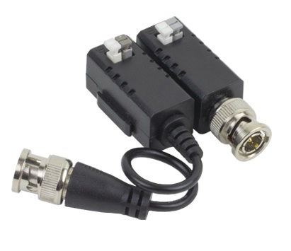 Set Videobalun Pasiv, 2 / 4 / 5 MP / 4K, HD-TVI, CVI, AHD, CVBS, cu PoC, Hikvision DS-1H18S/E(C). Fiabilitate si performanță 1 Set Videobalun Pasiv