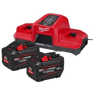 Set acumulatori Milwaukee FORGE Li-Ion 18V