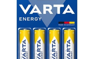 Articole 12 Set baterii alcaline LR06 AA, 4 BUC, 1.5V, Varta BAT0232 – Fiabilitate și Performanță