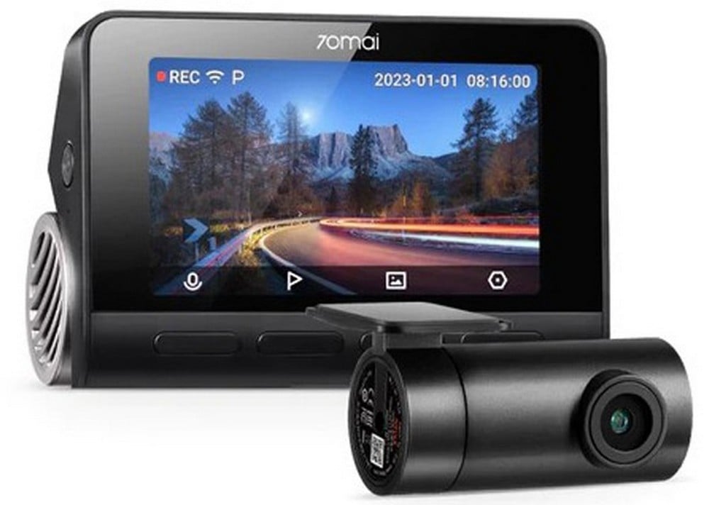 Set camera auto 70mai Dash Cam 4K A810 dual channel si camera spate 70mai RC12. Fiabilitate si performanță 1 Set camera auto 70mai Dash Cam 4K A810 dual channel si camera spate 70mai RC12