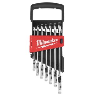 Set chei fixe MAX BITE cu clichet si cap pivotant Milwaukee