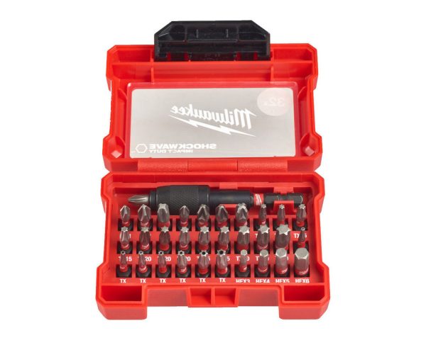 Set de 32 biti Milwaukee Shockwave Impact Duty
