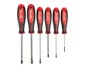 Set de șurubelnițe Milwaukee - Fiabilitate și Performanță 1 Set de surubelnite cu maner cu trei-fete Milwaukee, 6 bucati, 4932471806. Fiabilitate si performanță