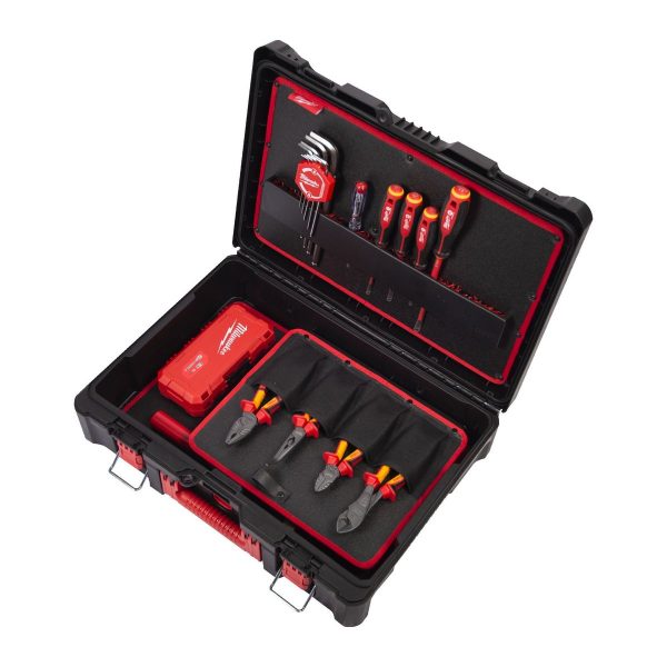 Set scule electrician 62 piese Milwaukee Packout