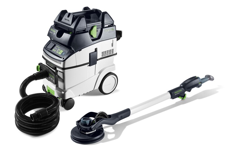 Set slefuitor cu gat lung si aspirator Festool PLANEX LHS 2-M 225 EQ/CTM 36-Set, brat 1,4m, turatie 5000-8500 min, cablu 4m, 400W, 578453. Fiabilitate si performanță 1 Set slefuitor cu gat lung si aspirator Festool PLANEX LHS 2-M 225 EQ/CTM 36-Set