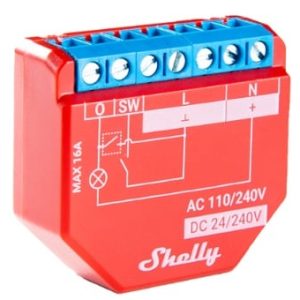 Shelly Plus 1 PM contor inteligent de energie pentru priza
