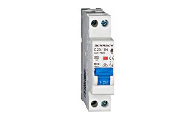 Siguranța automată 1P+N C20A 4,5kA SCHRACK – Fiabilitate și Performanță