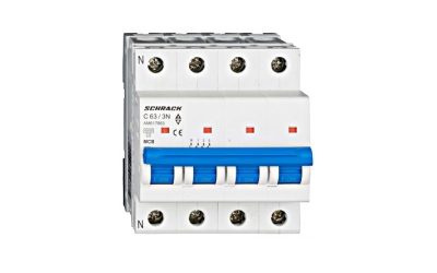 Siguranța automată 3P+N 63A 6kA Schrack – Fiabilitate și Performanță