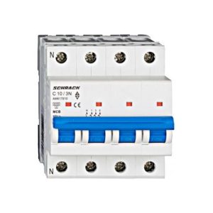 Siguranta automata 3P+N C10A 6kA SCHRACK