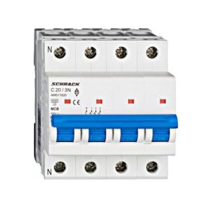 Siguranta automata 3P+N C20A 6kA SCHRACK