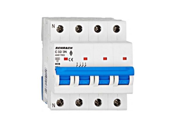 Siguranta automata 3P+N C32A 6kA SCHRACK. Fiabilitate si performanță – ofertă, preț și specificații