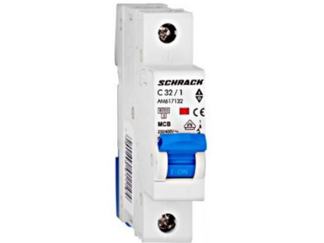 Siguranta automata C32A 6kA Schrack. Fiabilitate si performanță 1 Siguranta automata C32A 6kA Schrack
