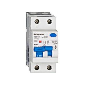 Siguranta automata diferentiala C20A 1P+N 6kA Schrack