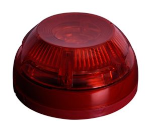 Sirena de interior conventionala cu iluminare stroboscopica TEKNIM, TFS-3192R. Fiabilitate si performanță