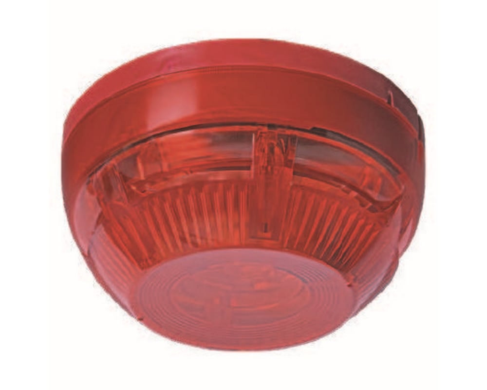 Sirena wireless, LED cu lumina rosie, 868 Mhz, 95 dB, 3 niveluri de sunet, 3 moduri de iluminat, Teknim, TWS-1815. Fiabilitate si performanță 1 Sirena wireless