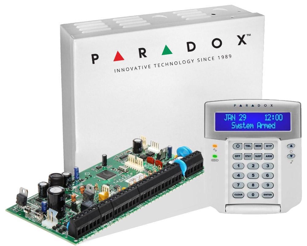 Sistem alarma 8 zone Paradox Spectra SP6000 + Tastatura sistem alarma K32LCD+. Fiabilitate si performanță 1 Sistem alarma 8 zone Paradox Spectra SP6000 + Tastatura sistem alarma K32LCD+