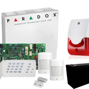 Sistem de alarma PARADOX interior 3 zone KIT SP4000 INT