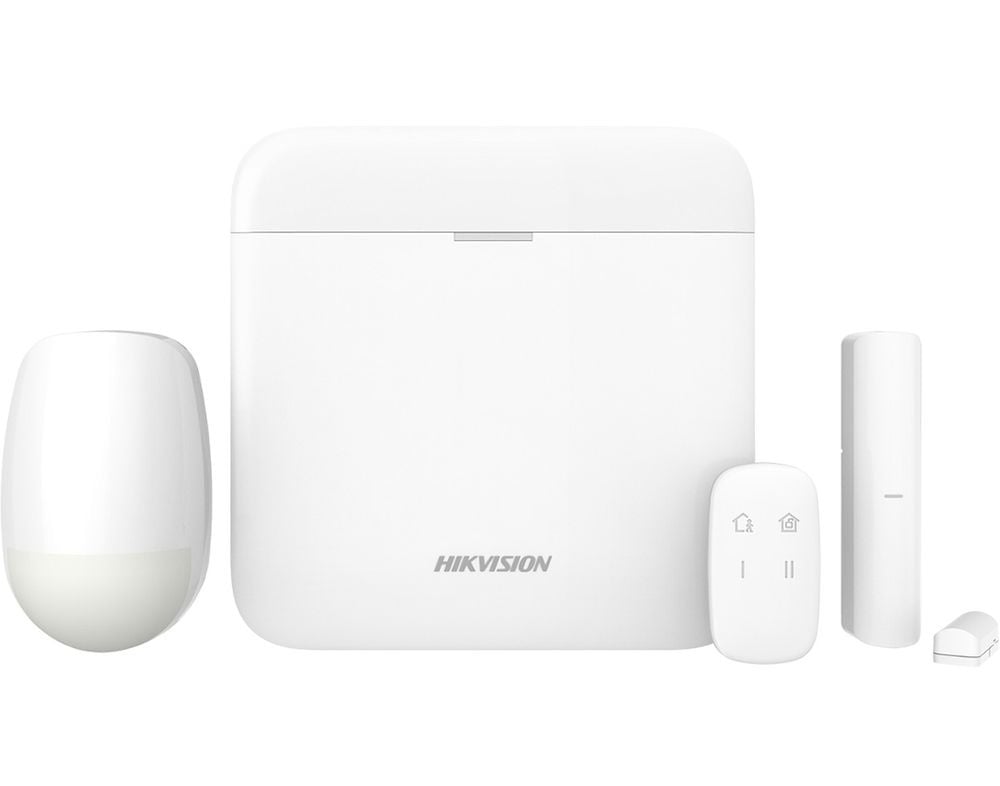 Sistem de alarma Tri-X wireless HIKVISION AX PRO GSM/GPRS, LAN, 3G/4G, 32 Partitii, 96 zone AX-PRO DS-PWA96-KIT-WE. Fiabilitate si performanță 1 Sistem de alarma Tri-X wireless HIKVISION AX PRO GSM/GPRS