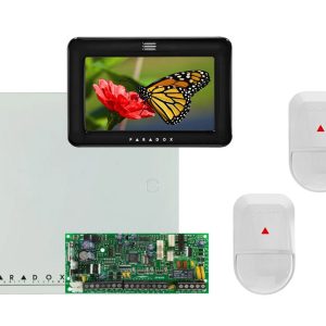 Sistem de alarma antiefractie 4 zone Paradox Spectra SP4000, tastatura cu touch, 2x detector miscare, Sp4000+TM50+2xNV5. Fiabilitate si performanță – ofertă, preț și specificații