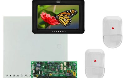 Articole 12 Sistem de alarma antiefractie 4 zone Paradox Spectra SP4000
