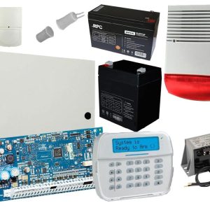 Sistem de alarma hybrid 2 zone de exterior DSC NEO NEOKIT2EXT