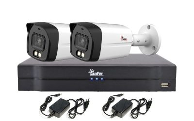 Sistem Supraveghere 2 Camere Exterior 5 MP – Safer DH-2E52-AA