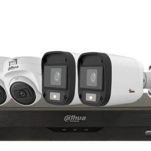 Sistem supraveghere 4 camere mixt