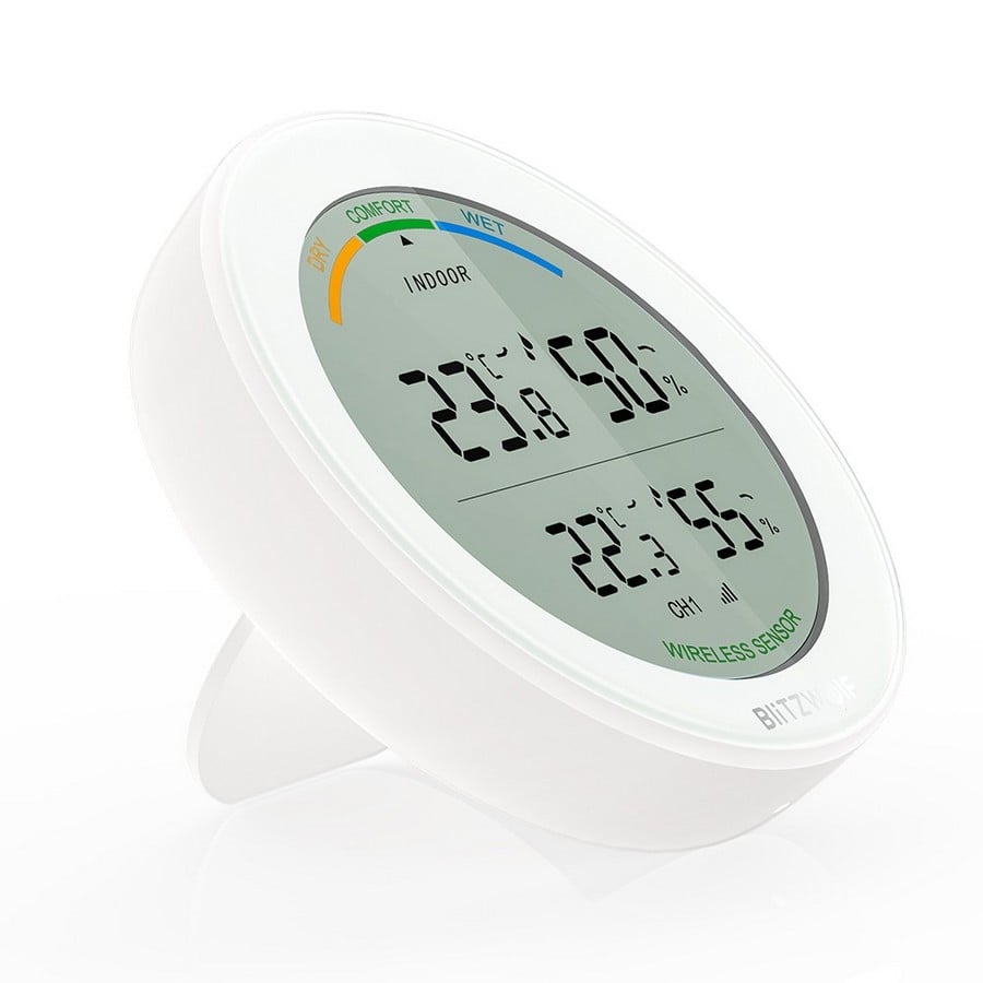 Statie meteo wireless, display alb, suporta 3 senzori, monitorizeaza temperatura, BW-WS01. Fiabilitate si performanță 1 Statie meteo wireless