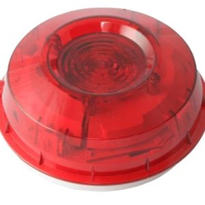 Stroboscop sisteme detectie incendiu Morley-IAS - Flash inteligent, lentila de culoare rosie (EN54-23 clasa O), cu izolator, Honeywell WST-PR-I05. Fiabilitate si performanță – ofertă, preț și specificații