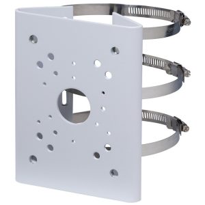 Suport cu coliere pentru montare camere bullet si speed dome pe stalp