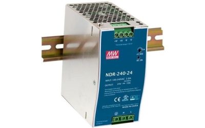 Articole 12 Sursa de alimentare Mean Well NDR-240-24, 24V, 10A – Fiabilitate și Performanță