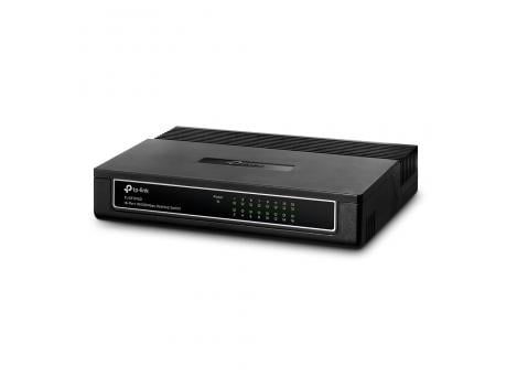 Switch 16 porturi pentru birou, 10/100 MBPS TP LINK TL-SF1016D. Fiabilitate si performanță 1 Switch 16 porturi pentru birou