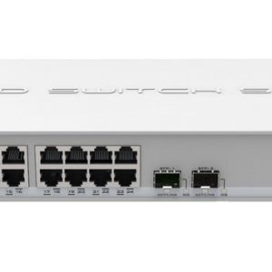 Switch 24 porturi Gigabit MikroTik CRS326-24G-2S+RM