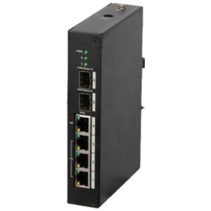 Switch 4 porturi PoE + 2 porturi SFP