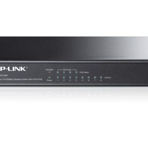 Switch 8 canale 4 porturi POE 100Mb/S 57W Tp-Link TL-SF1008P