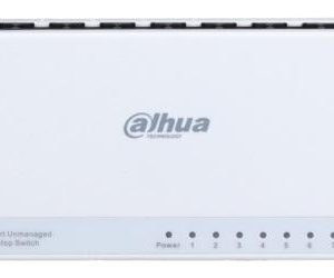 Switch 8 porturi 100MB/s Dahua PFS3008-8ET-L