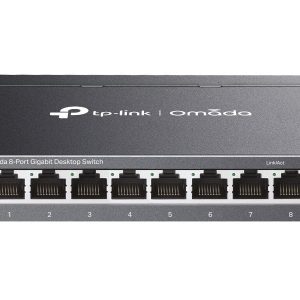 Switch 8 porturi Gigabit (7+1) Tp-Link Omada DS108G