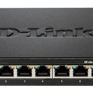 Switch 8 porturi, Gigabit, carcasa din metal, 10/100/1000 Mbps, D-Link DGS-108. Fiabilitate si performanță – ofertă, preț și specificații