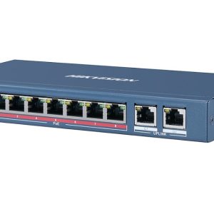 Switch 8 porturi PoE Hikvision DS-3E0310HP-E