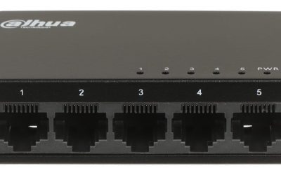 Articole 8 Switch Dahua Eco Series cu 5 porturi Gigabit – Fiabilitate și Performanță