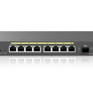 Switch EnGenius EWS2910FP-Fit, 8 porturi Gigabit POE, 2 porturi SFP, putere 110W, cu management. Fiabilitate si performanță – ofertă, preț și specificații