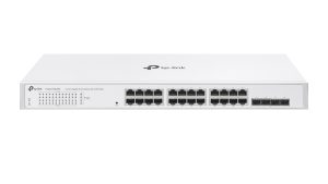 Switch Gigabit Tp-Link Festa FS328G - Performanță și Fiabilitate 1 Switch Gigabit Tp-Link, 24 x Porturi RJ45, 4 x Porturi SFP, 56 Gbps, Fanless, Festa FS328G. Fiabilitate si performanță