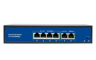 Articole 8 Switch PoE 4 porturi 10/100mbps, SW100-4POE78W – Fiabilitate și Performanță