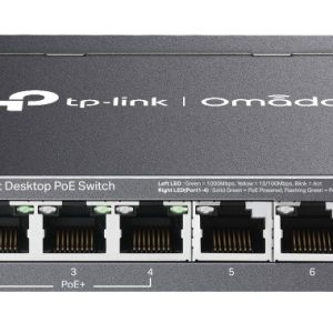 Switch PoE 6 porturi Gigabit