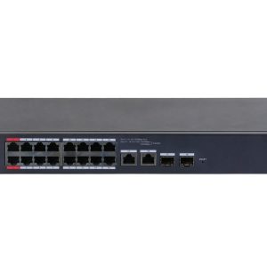 Switch PoE Dahua cu management, 18x porturi si 16x porturi PoE, Distanta 250m, CS4218-16ET-240. Fiabilitate si performanță – ofertă, preț și specificații