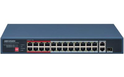 Switch PoE Hikvision DS-3E0326P-E-M(C) – Performanță și Fiabilitate
