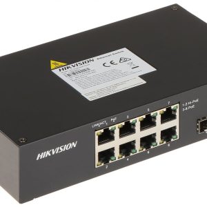 Switch PoE cu 8 + 2 Porturi