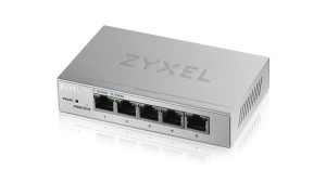 Switch Zyxel GS1200-5-EU0101F, 5 porturi 1000BASE-T, web management. Fiabilitate si performanță