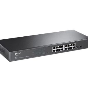 Switch cu 16 porturi Gigabit si 2 porturi SFP